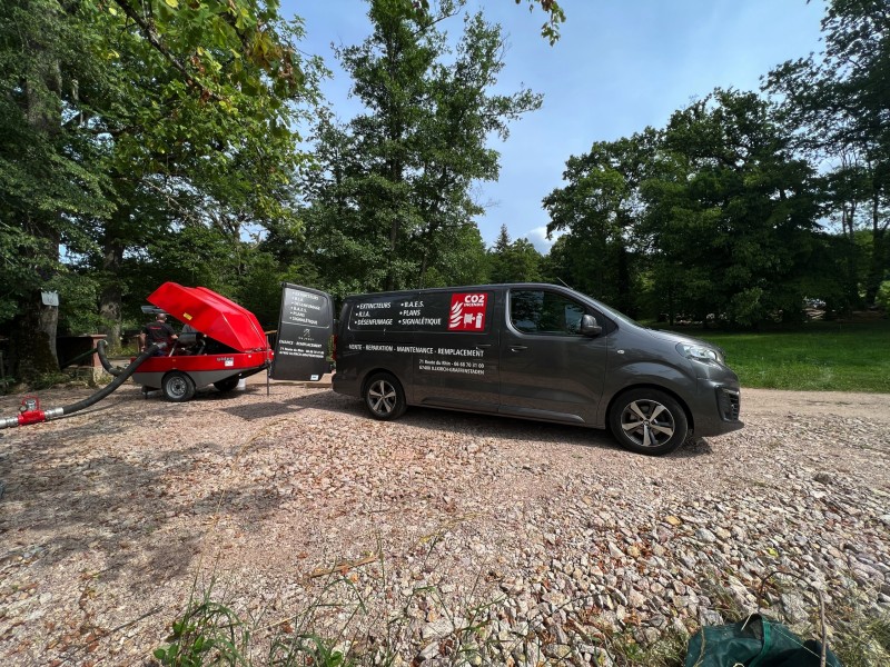 vérification annuelle d’une colonne sèche