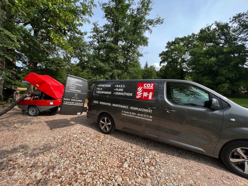 vérification annuelle d’une colonne sèche